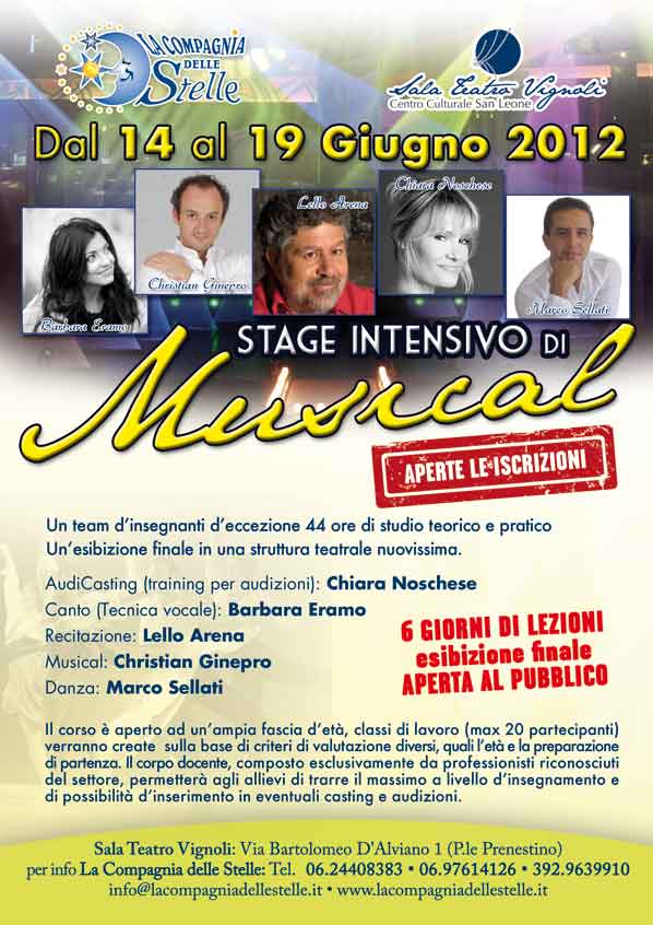 Stage Intensivo di Musical